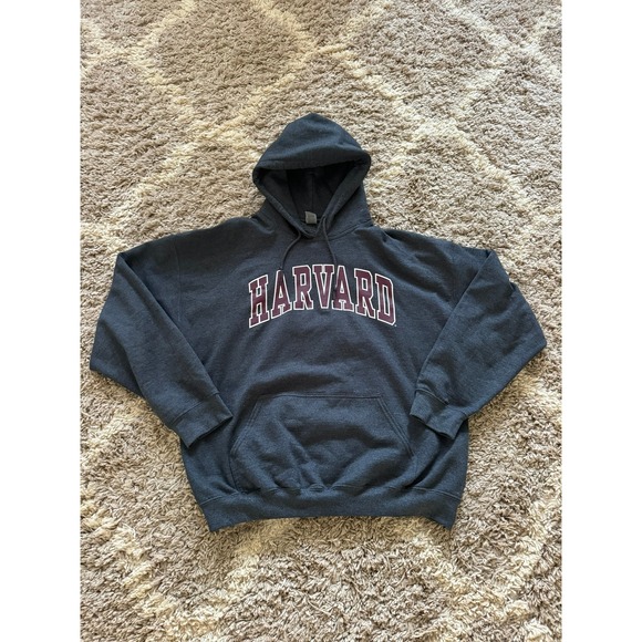 Harvard University Other - Harvard University Hoodie Charcoal Gray Ivy League Sweatshirt XL Mens
